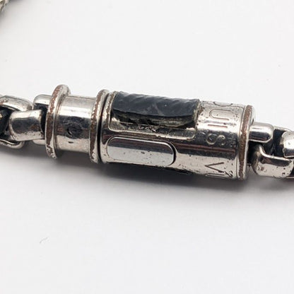 Louis Vuitton Monogram Eclipse Chain Bracelet Silver — view 4
