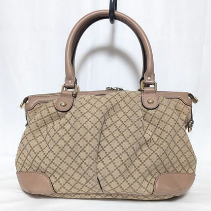 Gucci Exterior Diamante Canvas Ski Handbag — view 2