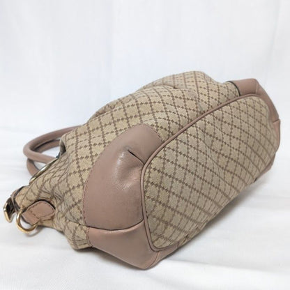 Gucci Exterior Diamante Canvas Ski Handbag — view 4