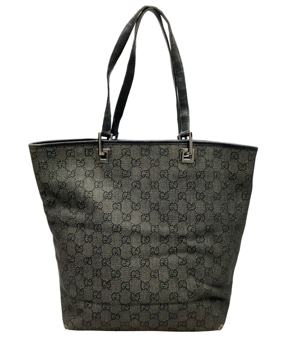 Gucci Tote Canvas Totes Black
