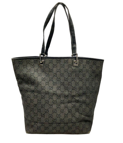 Gucci Tote Canvas Totes Black