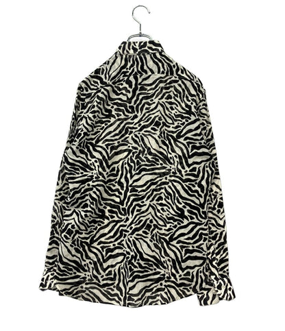 Saint Laurent Long Sleeve Shirt Lightweight Zebra — view 2