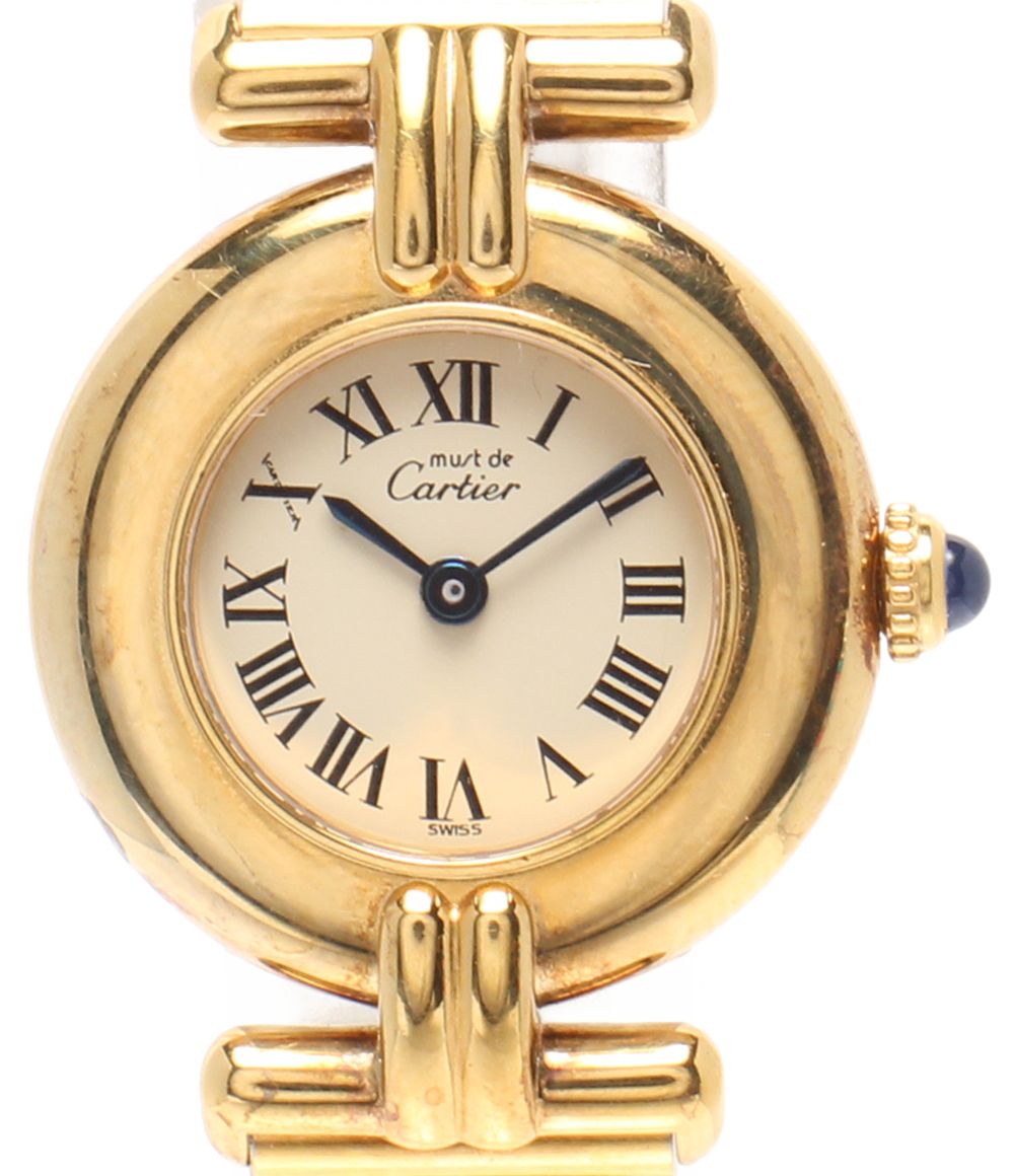 Cartier Watch Must Colise Must de Cartier Quartz White