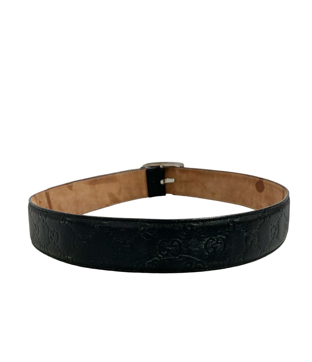 Gucci Belt Guccissima Belts Black — view 2