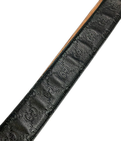 Gucci Belt Guccissima Belts Black — view 5