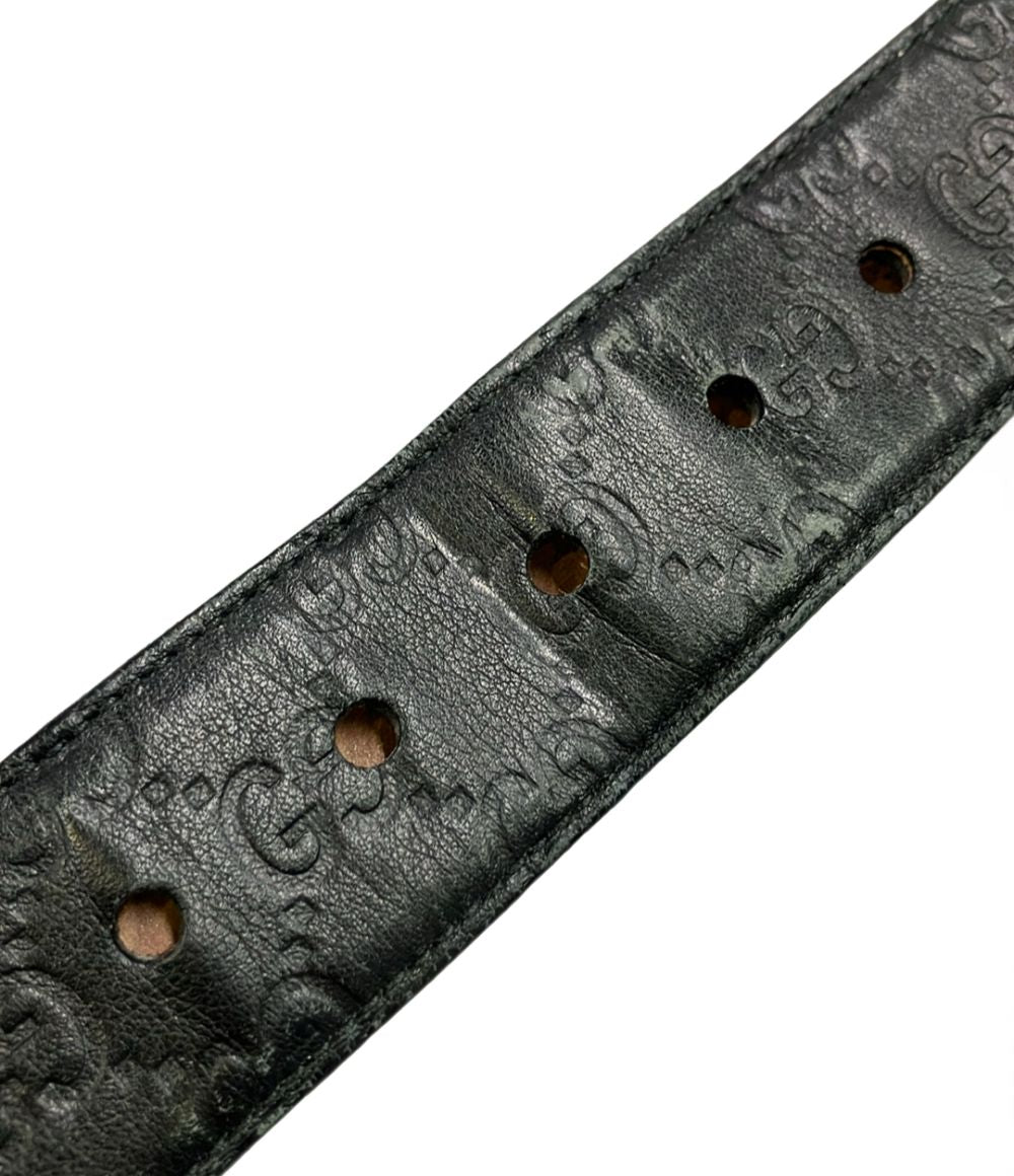Gucci Belt Guccissima Belts Black — view 4