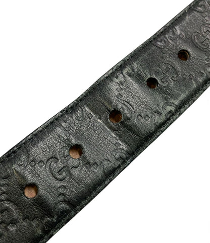 Gucci Belt Guccissima Belts Black — view 4