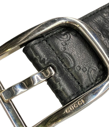 Gucci Belt Guccissima Belts Black — view 7