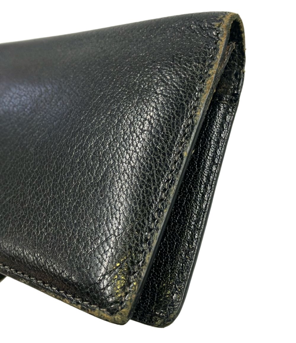 Hermes Wallet Gold Wallets Black — view 6