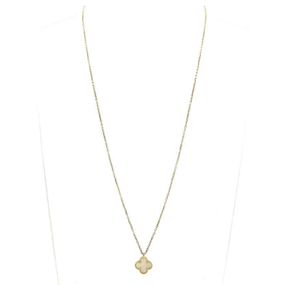 Van Cleef & Arpels Necklace Sweet Alhambra 18k Yellow Gold Mother of Pearl — view 2