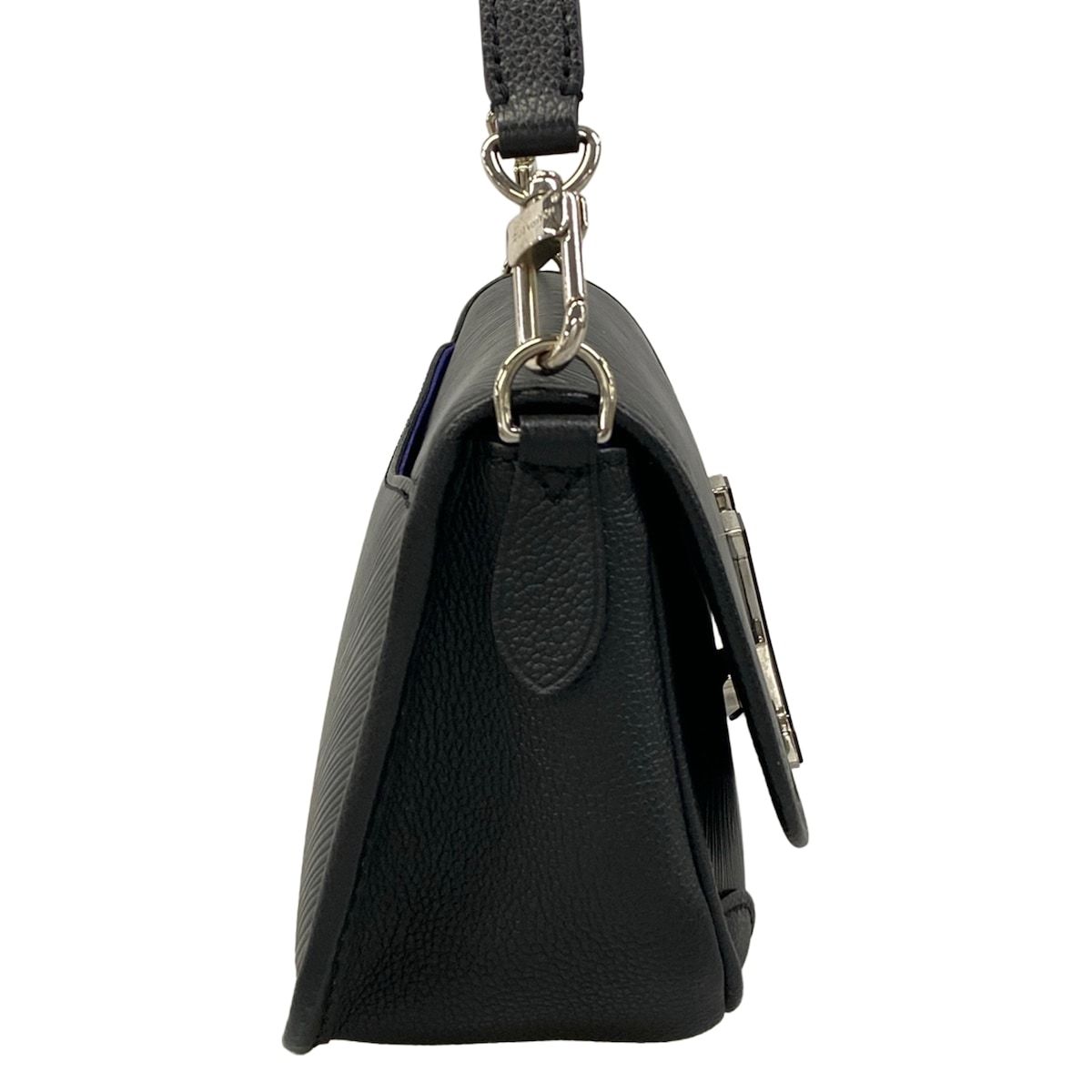 Louis Vuitton Shoulder Bag Epi Buci NM Noir Leather Cowhide — view 2
