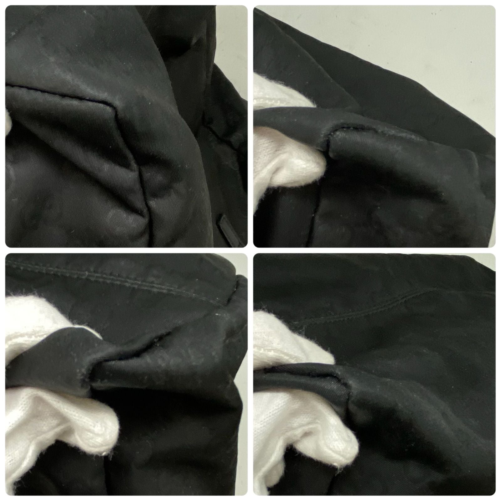 Gucci GG Nylon Tote Black Simple Business — view 6