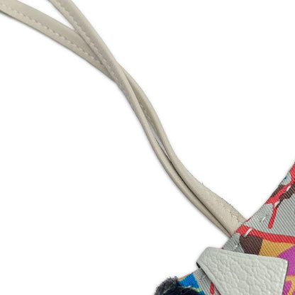 Hermes Bag Charm Buddy Aloha Black Cles Vert Fizz Lambskin Shearling — view 6