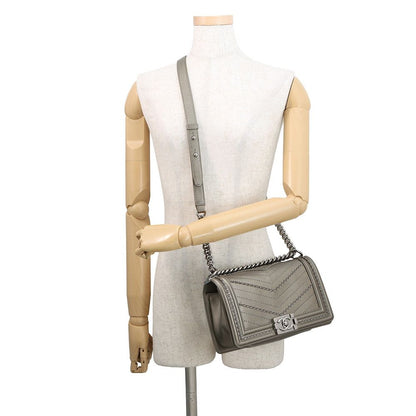 Chanel Chain Shoulder Bag Body Vintage Calf — view 5