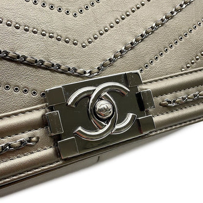 Chanel Chain Shoulder Bag Body Vintage Calf — view 7