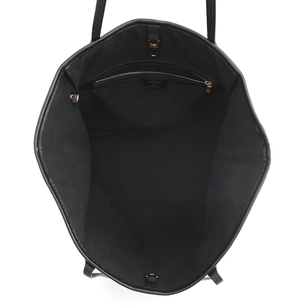 Louis Vuitton Tote Monogram Jacquard Neverfull MM Shoulder Bag Black — view 5