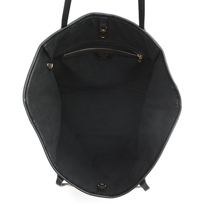 Louis Vuitton Tote Monogram Jacquard Neverfull MM Shoulder Bag Black — view 5