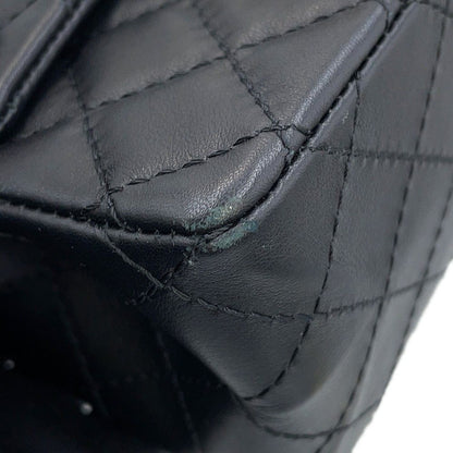 Chanel Chain Shoulder Bag Quilted 2.55 Mini Leather Black — view 7