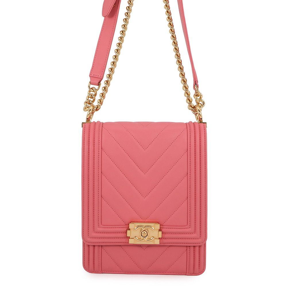 Chanel Chain Shoulder Bag Leather