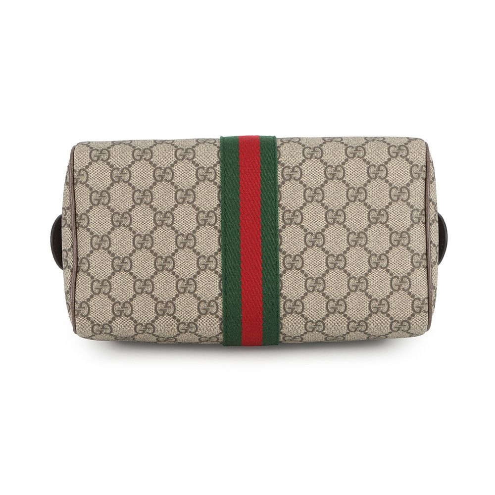 Gucci Ophidia Boston Bag GG Supreme Leather 2-Way — view 3