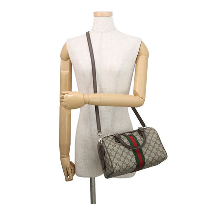 Gucci Ophidia Boston Bag GG Supreme Leather 2-Way — view 4