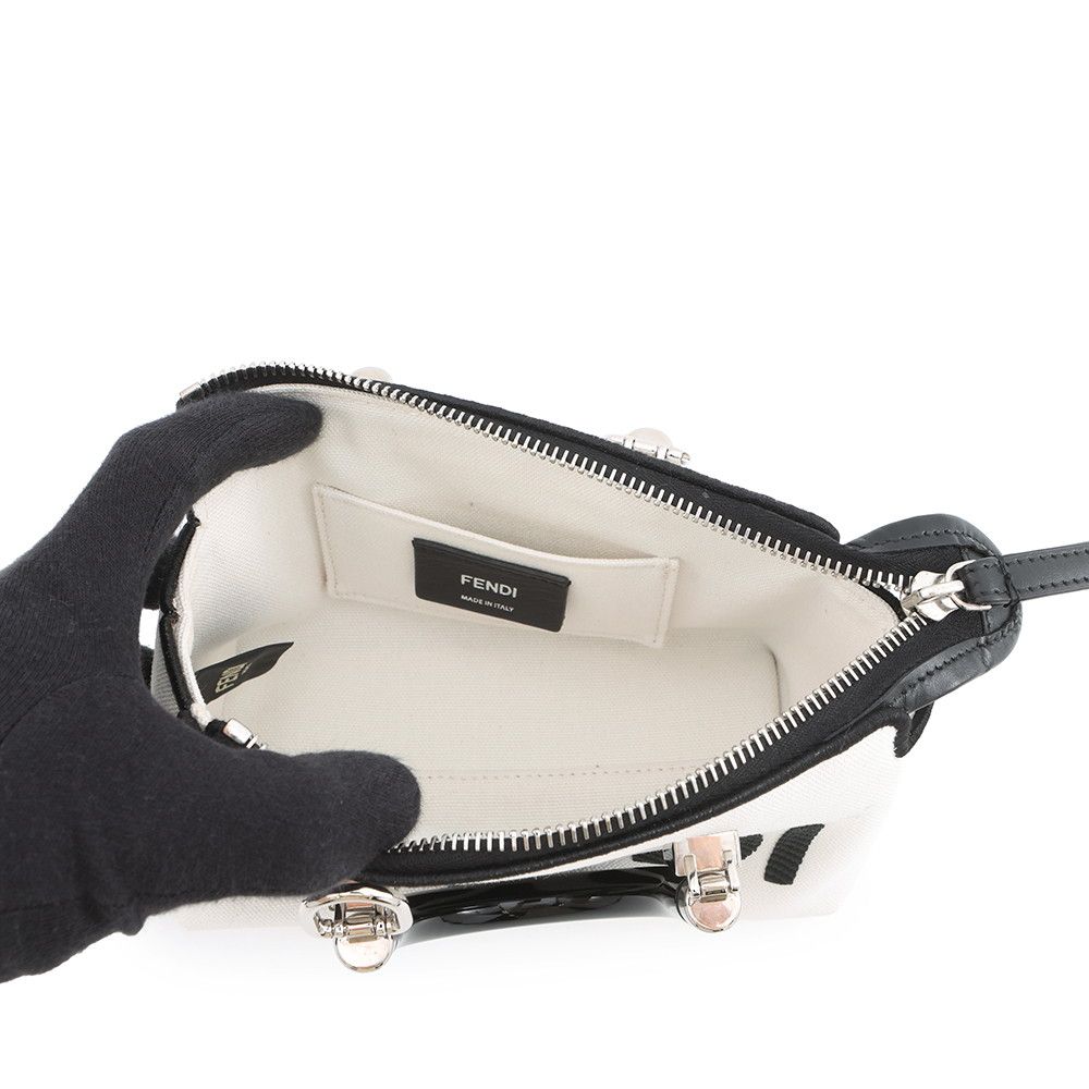 Fendi Handbag by the Way Mini Canvas Bag — view 6