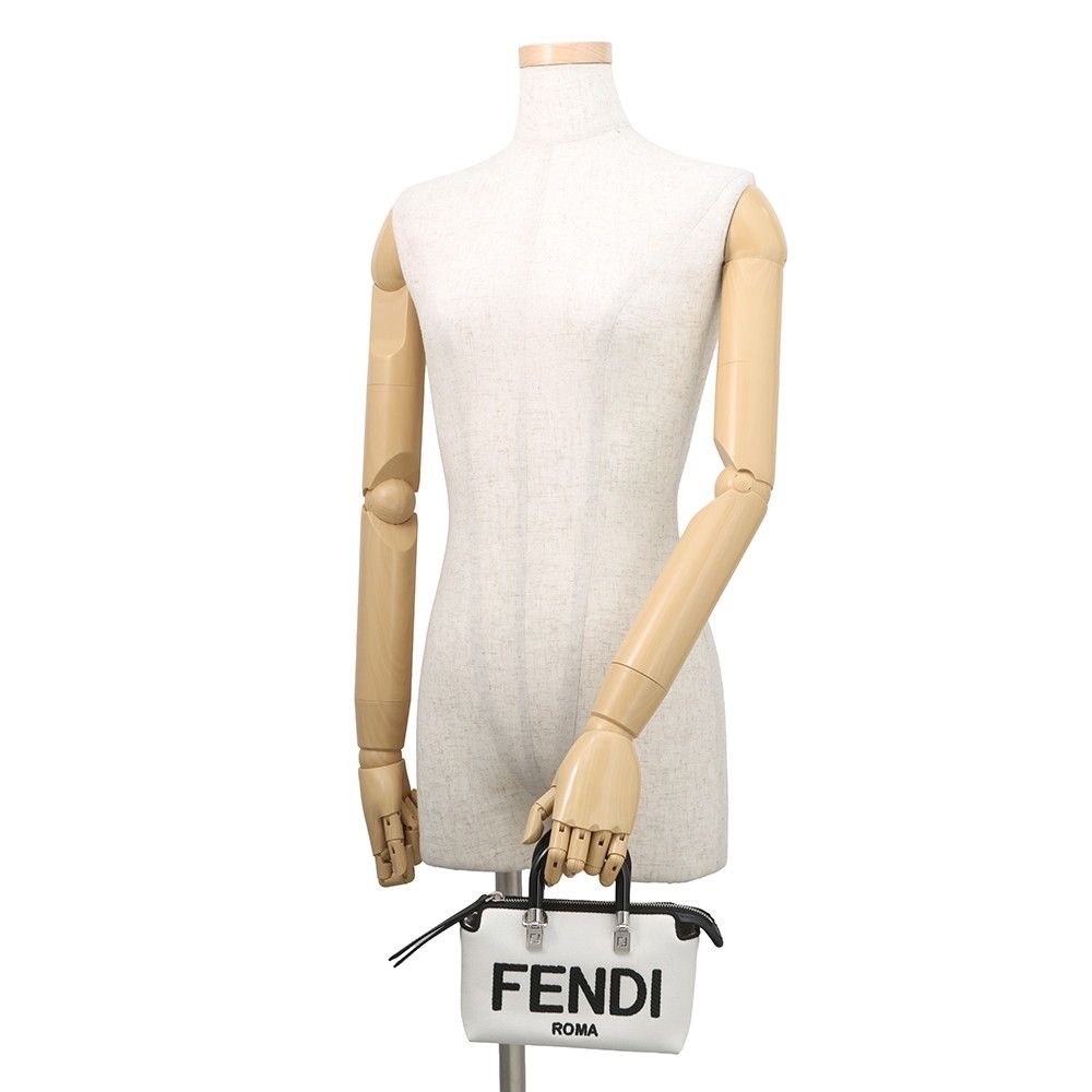 Fendi Handbag by the Way Mini Canvas Bag — view 5