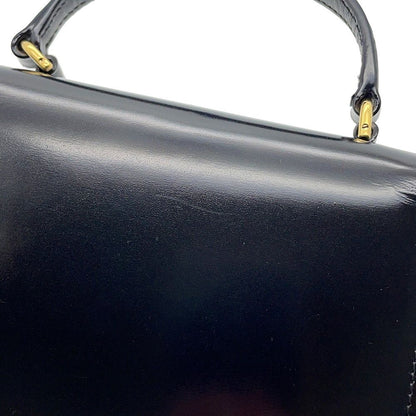 Celine Triomphe Mini Besace Calf Leather Mini Bag 2-Way Shoulder Black — view 9
