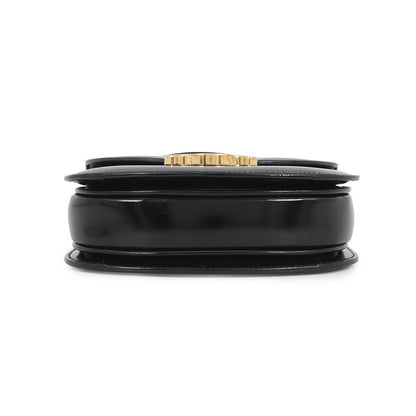 Celine Triomphe Mini Besace Calf Leather Mini Bag 2-Way Shoulder Black — view 3