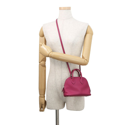 Hermes Bolide Mini Rose Purple Silver Evercolor 2-Way Handbag — view 5