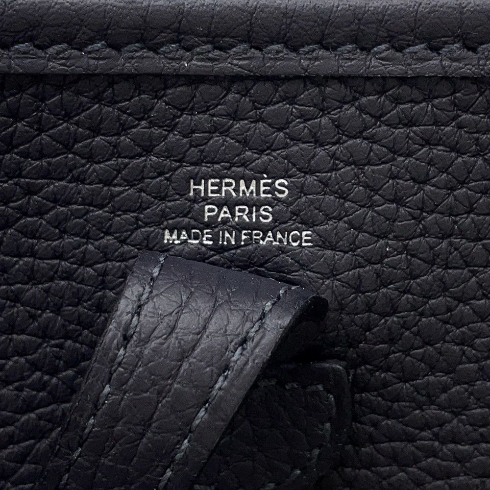 Hermes Evelyne TPM 111 cm Amazon Cavern Rose Shocking Blue Indigo Silver — view 7