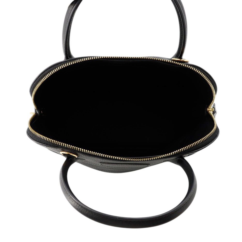 Hermes Handbag Bolide 31 Black Gold Taurillon Clemence 2-Way — view 6