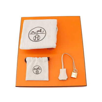 Hermes Birkin 25 Cles Gold Togo Handbag — view 8