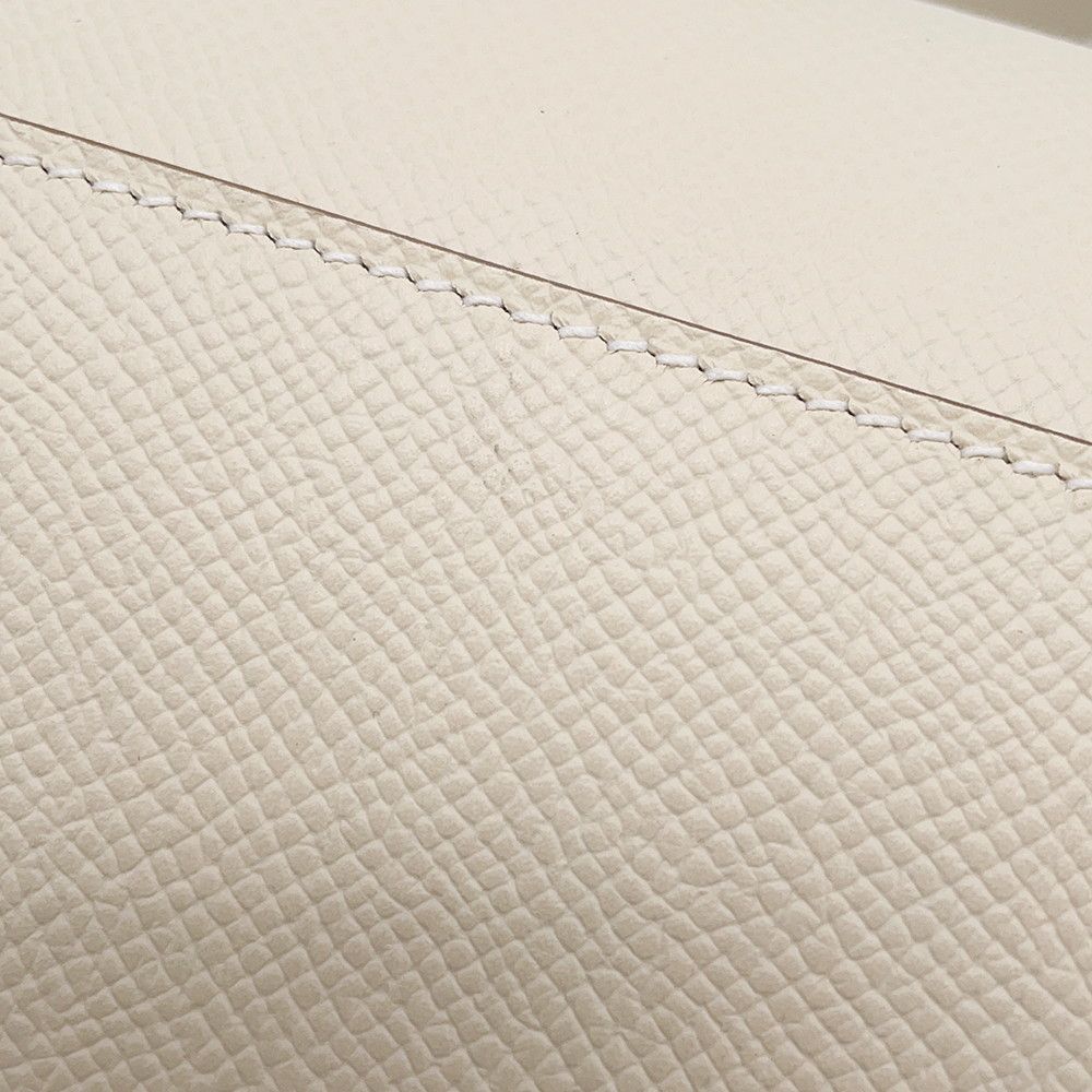Hermes Della Cavalleria Elan Cles Silver Epsom Shoulder Bag — view 6