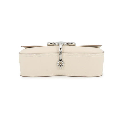 Hermes Della Cavalleria Elan Cles Silver Epsom Shoulder Bag — view 3