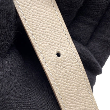 Hermes Della Cavalleria Elan Cles Silver Epsom Shoulder Bag — view 9