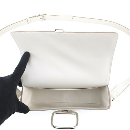 Hermes Della Cavalleria Elan Cles Silver Epsom Shoulder Bag — view 5