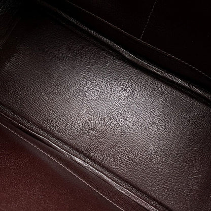 Hermes Handbag Plume 28 Ebene Gold Niloticus Matte Bag — view 8