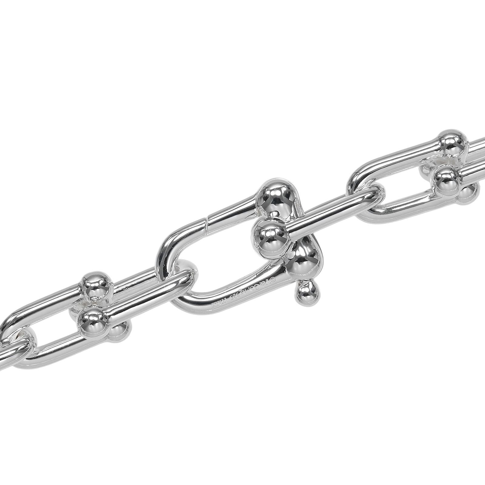 Tiffany & Co Small Link 925 Sterling Silver Necklace — view 4