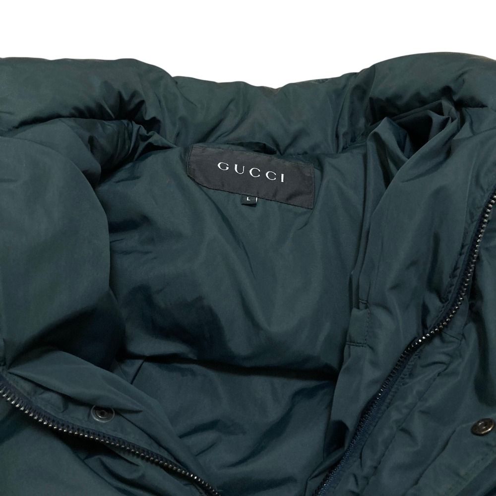 Gucci Era Oversize Down Jacket L Black — view 4
