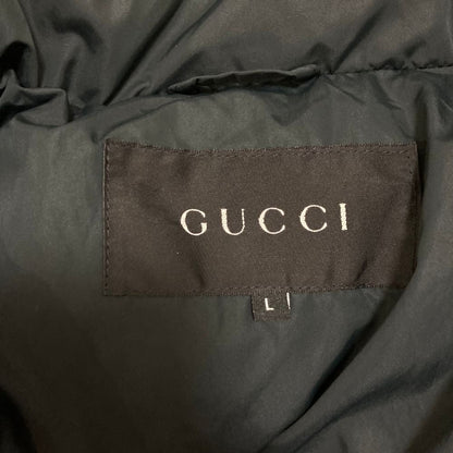 Gucci Era Oversize Down Jacket L Black — view 6