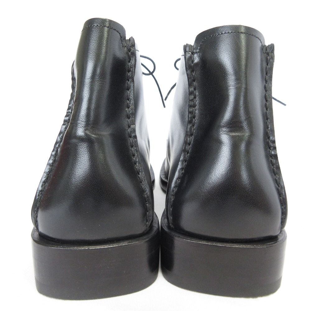 Gucci Leather Chukka Boots Black — view 3