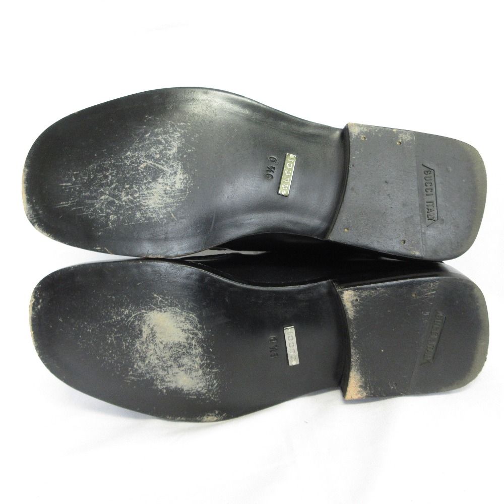 Gucci Leather Chukka Boots Black — view 5