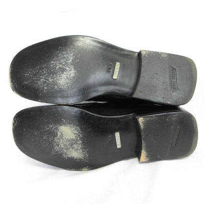 Gucci Leather Chukka Boots Black — view 5