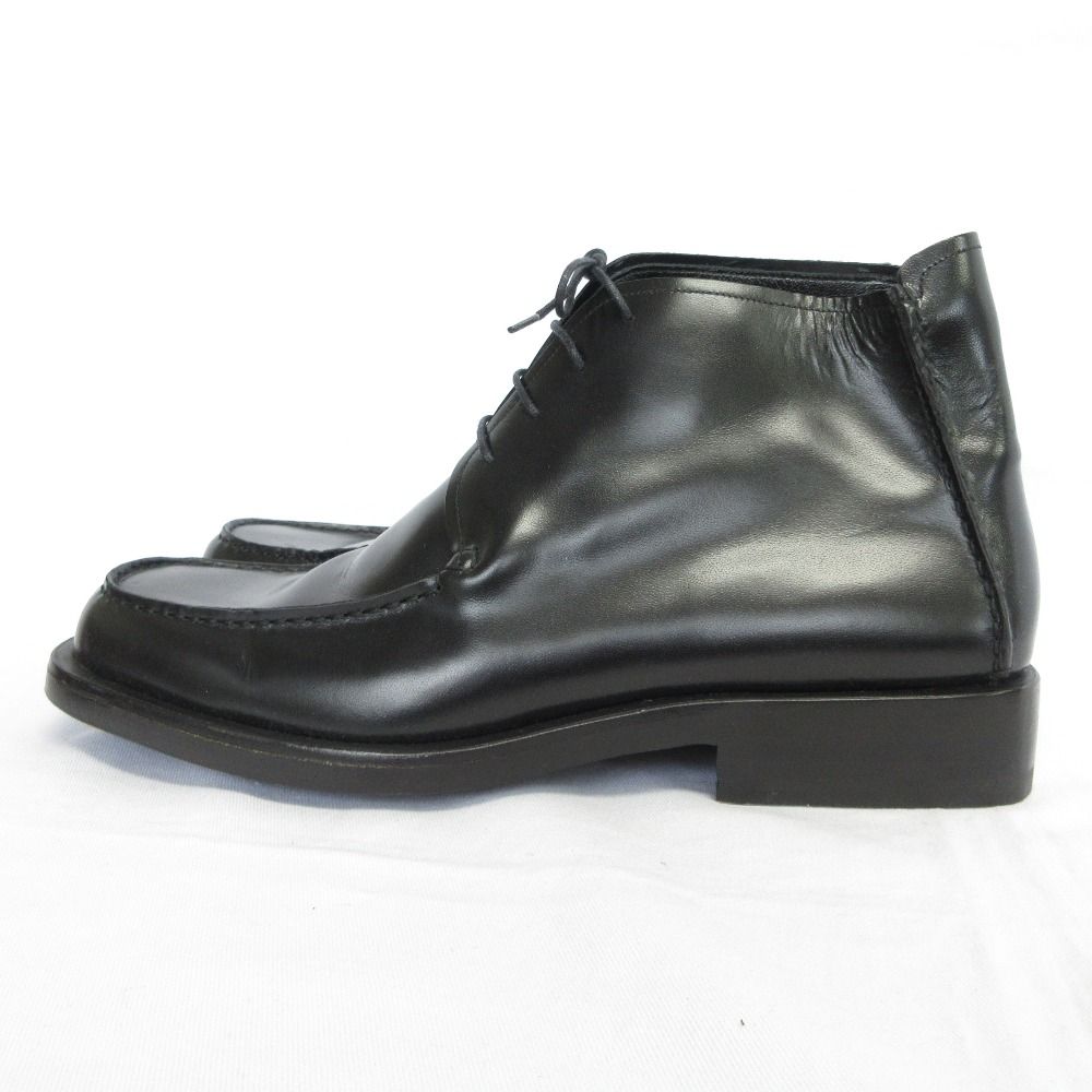 Gucci Leather Chukka Boots Black — view 2