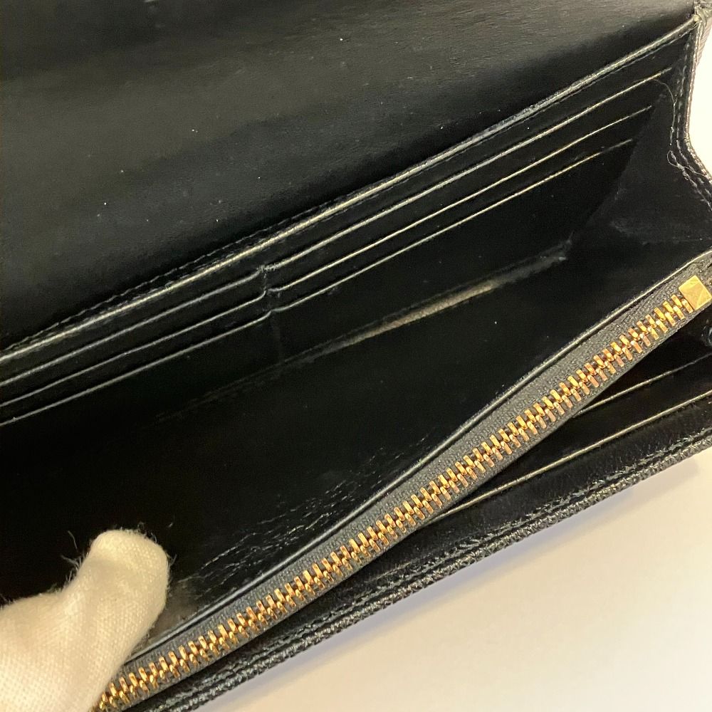 Bvlgari B-zero Logo Clip Leather Wallet Black — view 4