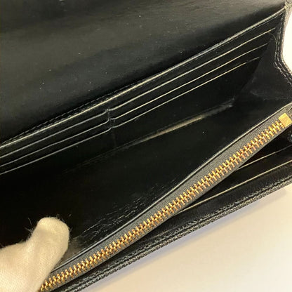 Bvlgari B-zero Logo Clip Leather Wallet Black — view 4