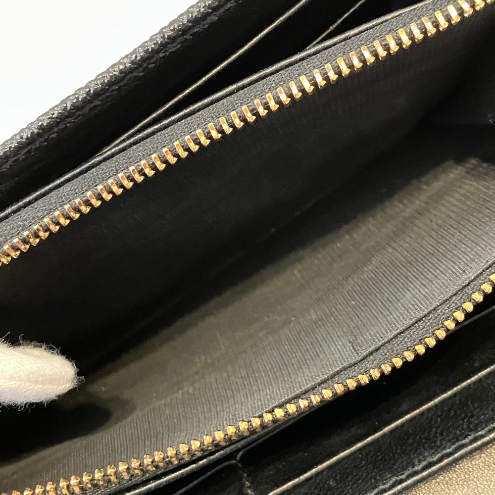 Bvlgari B-zero Logo Clip Leather Wallet Black — view 5