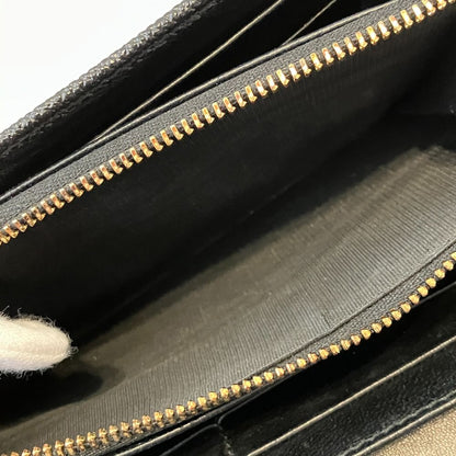 Bvlgari B-zero Logo Clip Leather Wallet Black — view 5