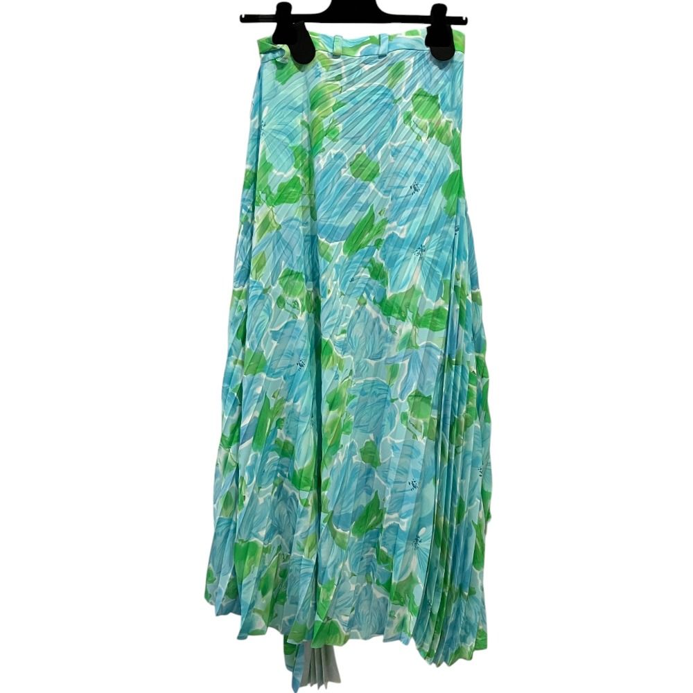 Balenciaga Ilehem Priest Long Skirt 38 Blue — view 2
